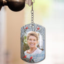 Custom Photo I'll Carry You - Memorial Gift For Family, Siblings, Friends - Personalized Aluminum Keychain