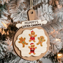 Grandma Grandpa Perfect Batch - Personalized 2-Layered Wooden Ornament