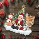 New baby, Gift For Kids - Custom Photo Our Greatest Gift - Personalized Custom Shaped Acrylic Ornament