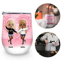 After I Finish Laughing - Gift For Sisters - Personalized Custom Wine Tumbler