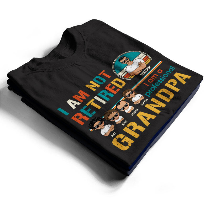 I'm A Professional Grandpa - Personalized Custom T Shirt