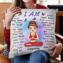 Yoga Chibi Girl I Am - Personalized Custom Pillow