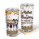 Mother & Daughters Forever Linked Together - Personalized Custom Tumbler