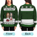 Christmas Couple Only One I Want To Annoy - Gift For Couples - Personalized Unisex Ugly Sweater