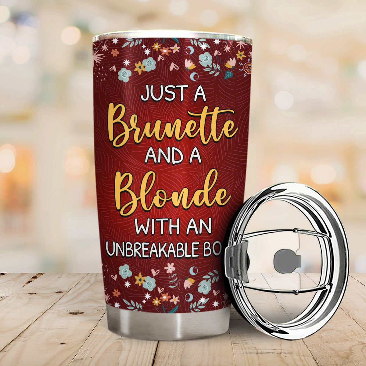 Fashion Bestie Unbreakable Bond - Gift For Besties - Personalized Tumbler