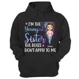 I'm The Rules Sisters And Brothers - Sibling Family Gift - Personalized Custom T Shirt