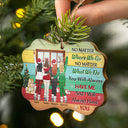 Best Friends No Matter Where We Go - Christmas Gift For BFF - Personalized Custom Wooden Ornament