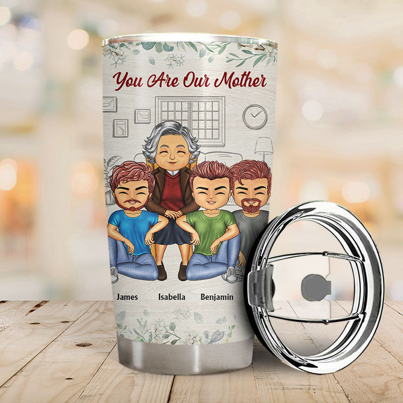 The Love Between Mother & Daughters Is Forever - Mother Gift - Personalized Custom Tumbler