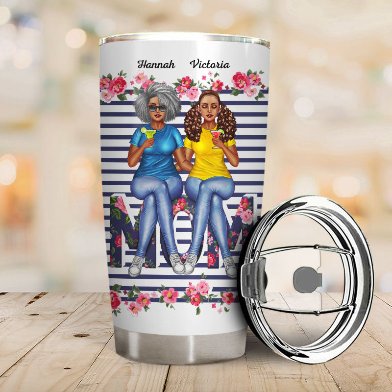 Dear Mom Great Job I'm Awesome Daughter Mother - Gift For Mom - Personalized Custom Tumbler