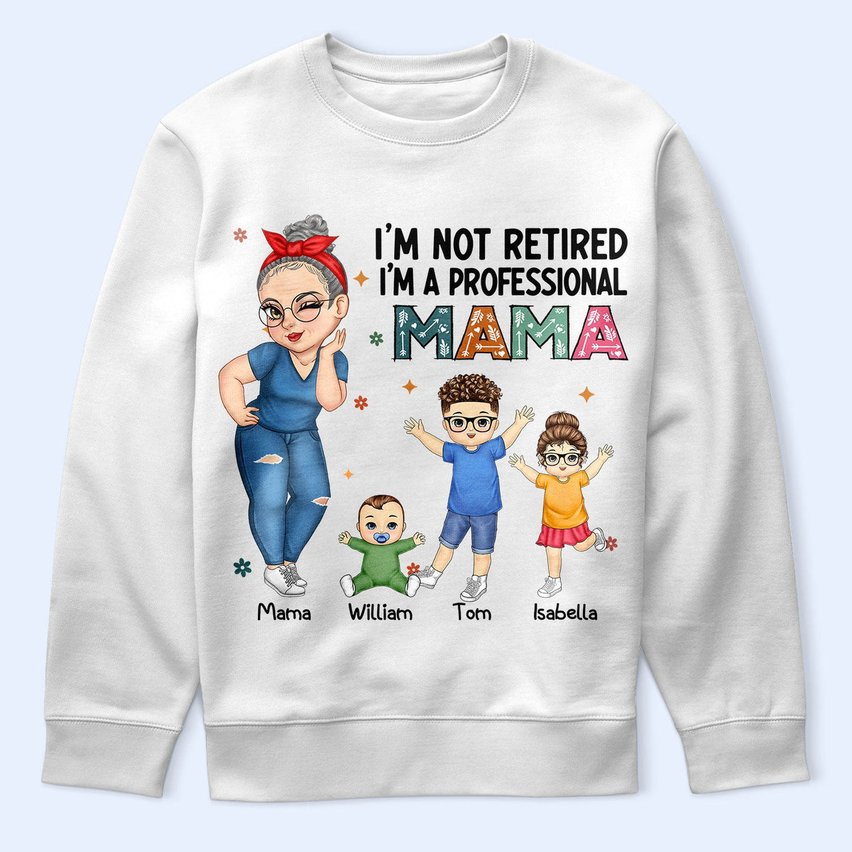 I'm A Professional Grandma - Funny, Retirement Gift For Grandma, Mom, Nana, Gigi - Personalized T Shirt