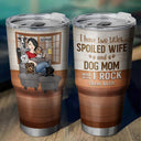 Thank You Best Dog Mom, Dad Ever - Mother, Father Gift - Personalized Custom 30 Oz Tumbler