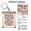 Partners In Crime Just Remember If We Get Caught Friendship Best Friends - Bestie BFF Gift - Personalized Custom Acrylic Keychain