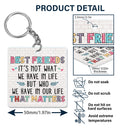 Partners In Crime Just Remember If We Get Caught Colorful Best Friends - Bestie BFF Gift - Personalized Custom Acrylic Keychain