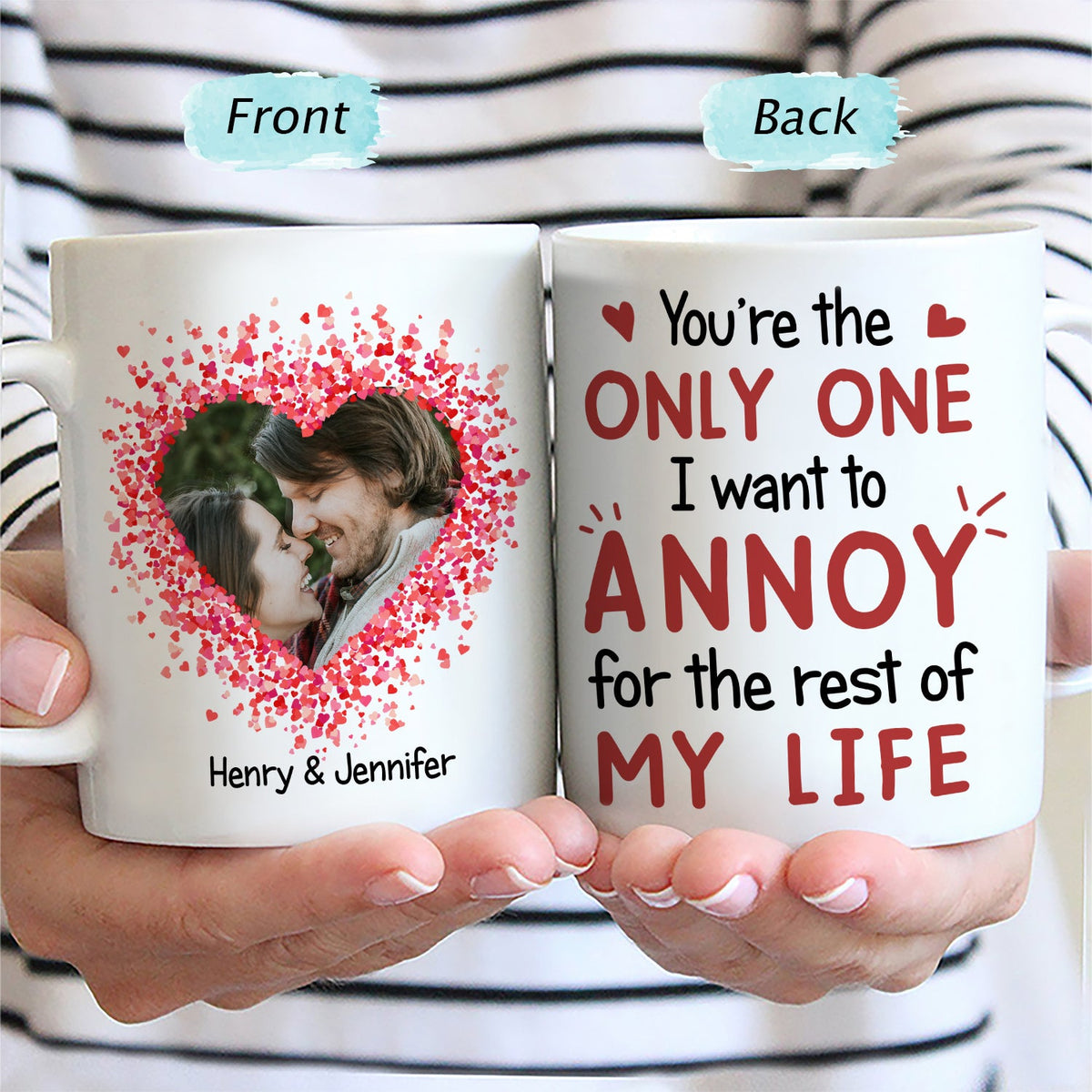 Custom Photo I Met You I Liked You I Love You Keeping You - Birthday, Loving, Anniversary Gift For Spouse, Hubby, Wifey, Boyfriend, Girlfriend, Couple - Personalized Mug