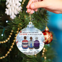 The Greatest Gift Our Parents Gave Us Was Each Other - Christmas Gift For Siblings, Parents - Personalized Custom Shaped Acrylic Ornament