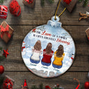 The Greatest Gift Our Parents Gave Us Was Each Other - Christmas Gift For Siblings, Parents - Personalized Custom Shaped Acrylic Ornament