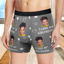 Custom Photo Funny I Love My Lover - Gift For Husband, Boyfriend - Personalized Men's Boxer Briefs