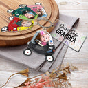 Custom Photo Drive Safe Daddy - Birthday, Loving Gift For Dad, Father, Papa, Grandpa - Personalized Acrylic Tag Keychain