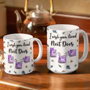 Family,Parents,Gift For Grandparents,Gift For Sibling,Gift For Sisters,Gift For Brothers,Gift For Bestie - Long Distance I Wish We Lived Closer - Personalized 3D Inflated Effect Printed Mug, Personalized White Edge-to-Edge Mug